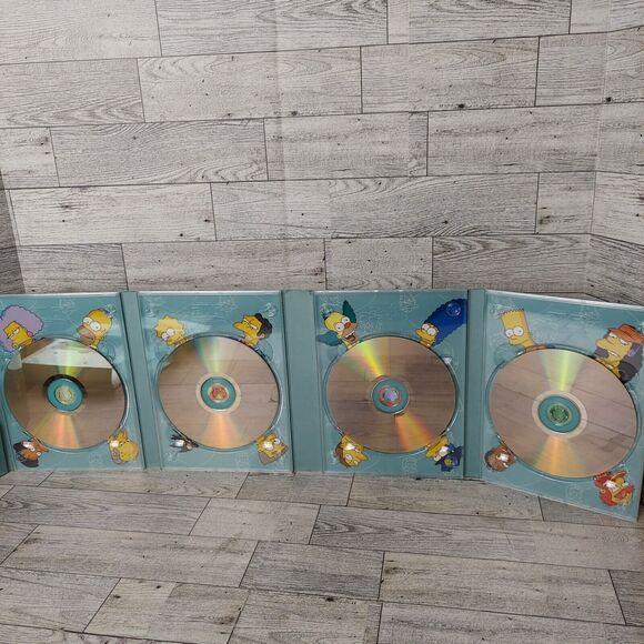 The Simpsons Complete Seasons 1-4 Box DVD Sets - USED: GOOD! 1 2 3 4 - Picture 13 of 16